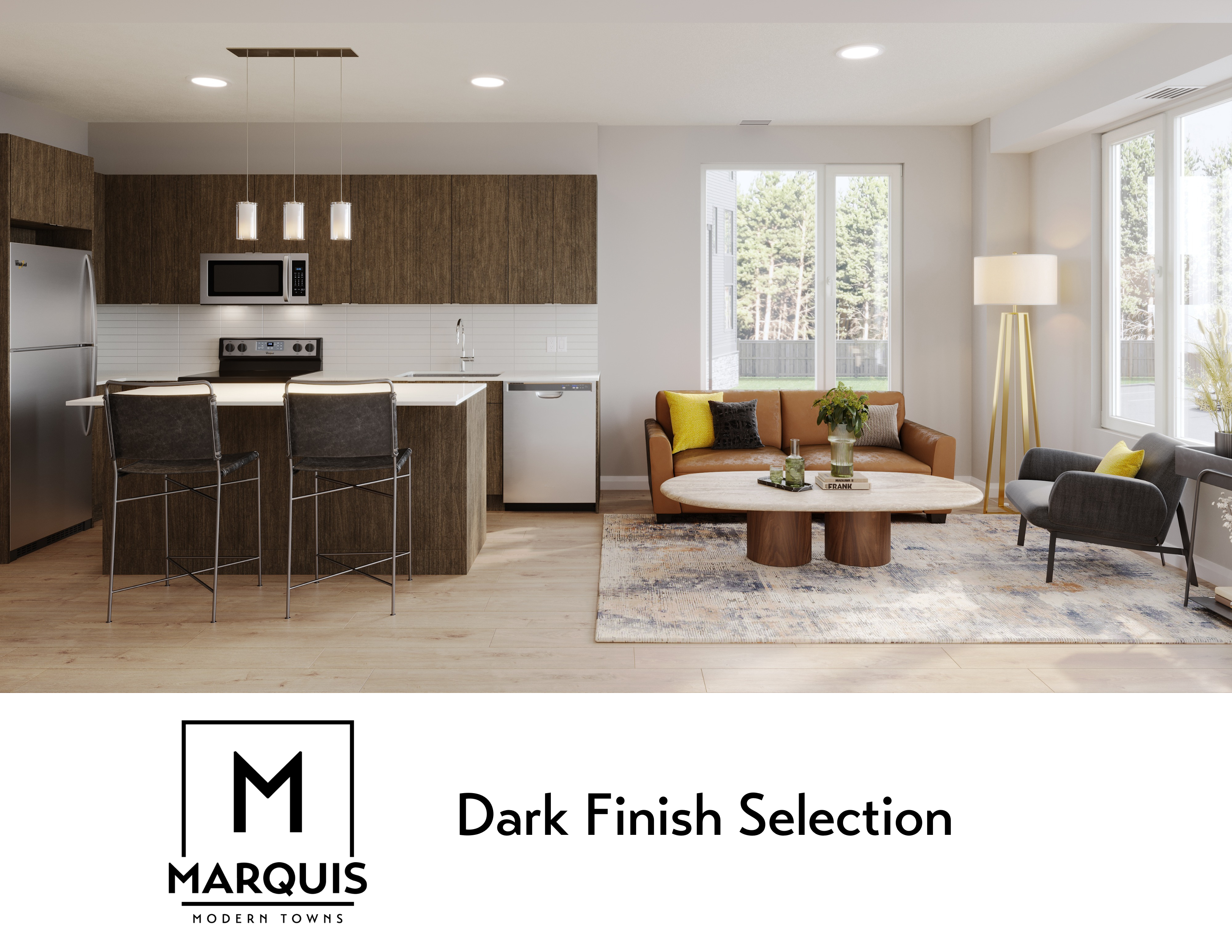 Marquis Modern Towns - Dark Finish Selection